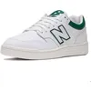 Image de Baskets New Balance BB480 Blanc Unisexe - NEW BALANCE - Textile - Lacets - Plat