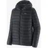 Image de Doudoune - PATAGONIA - Sweater Hoody - Noir - Homme - 100% nylon ripstop recyclé post-consommation - Zip