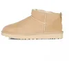 Image de Bottines UGG CLASSICULTRAMINI1116109 - Marron - Femme - Basse - Daim-Nubuck