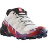 Image de Chaussure de trail femme SALOMON Speedcross 6 Blanc - Usage régulier - Drop 10 mm