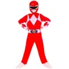 Image de Déguisement enfant - RUBIES - Power Ranger rouge classique - Rouge - Polyester - avec demi-masque