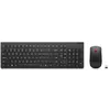 Image de Ensemble clavier et souris - LENOVO - Essential Wireless Combo Gen 2 - AZERTY - Sans fil - Noir