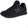 Image de Basket New Balance 574 - Homme - Noir - Lacets - NEW BALANCE - Textile