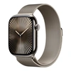 Image de Apple Watch Series 10 GPS + Cellular - Titane Naturel - Bracelet Milanais M/L - 46 mm