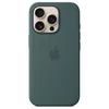 Image de Apple Coque en silicone avec MagSafe Vert Lacustre - iPhone 16 Pro Max