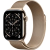 Image de Apple Watch Series 11 GPS + Cellular - Titane Or - Bracelet Milanais Or - 46 mm M/L