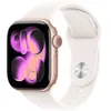 Image de Apple Watch Series 11 GPS + Cellular - 42mm - Boîtier Rose Gold Aluminium - Bracelet Light Blush Sport Band - M/L