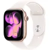 Image de Apple Watch Series 11 GPS + Cellular - 46mm - Boîtier Rose Gold Aluminium - Bracelet Light Blush Sport Band - S/M