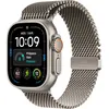 Image de Apple Watch Ultra 4 GPS + Cellular 49 mm Titane naturel Bracelet Milanais Titane naturel S