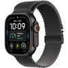 Image de Apple Watch Ultra 4 GPS + Cellular 49 mm Titane noir Bracelet Milanais Titane noir S