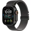Image de APPLE Watch Ultra 4 GPS + Cellular - 49mm - Boîtier Black Titanium - Bracelet Black Titanium Milanese Loop - L
