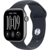 Image de APPLE Watch Series 12 GPS - 42mm - Boîtier Space Grey Aluminium - Bracelet Navy Blue Sport Band - S/M