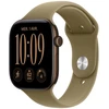 Image de Apple Watch Series 12 GPS 46 mm Aluminium Bronze sombre Bracelet Sport Olive S/M