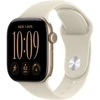 Image de Apple Watch Series 12 GPS + Cellular 42 mm Aluminium Or clair Bracelet Sport Sable M/L