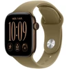 Image de Apple Watch Series 12 GPS + Cellular 42 mm Aluminium Bronze sombre Bracelet Sport Olive M/L