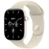 Image de Apple Watch Series 12 GPS + Cellular 46 mm Céramique Blanc nacré Bracelet Sport Sable M/L