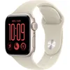 Image de Apple Watch SE 3 GPS 44 mm Aluminium Lumière Stellaire Bracelet Sport Sable M/L