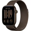 Image de APPLE Watch Series 12 GPS + Cellular - 42mm - Boîtier Dark Bronze Aluminium - Bracelet Dark Bronze Milanese Loop