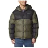 Image de Vestes COLUMBIA Pike Lake Ii Hooded Jacket NoirVert - Homme/Adulte