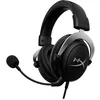 Image de Casque-micro de jeu - HYPERX - CloudX Noir Argent - Cadre aluminium - Coussinets mémoire - Anti-bruit
