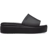 Image de Claquettes femme Crocs Brooklyn - Noir - 41/42 - Confortable et polyvalent
