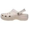 Image de Sandales à Enfiler Crocs Classic Platform Clog - Quarts