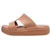 Image de Sandales à Enfiler Crocs Getway platform H-Strap - Marron