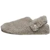 Image de Chausson Plate à Enfiler Crocs Classic Cozzzy Slipper - Marron Claire