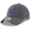 Image de Casquette de baseball - New Era - Los Angeles Dodgers 9TWENTY - Gris - Ajustable - Sportswear