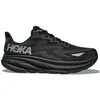 Image de Chaussure de Course Femme HOKA Clifton 9 GORE-TEX Noir - Synthétique - Lacets