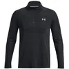 Image de Sweatshirt 1/4 zip Under Armour Stripe - noir