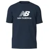 Image de T-shirt - NEW BALANCE - Modèle col rond - Couleur bleu - Coupe droite - Manches courtes