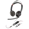 Image de HP Poly Blackwire C5220 ordinateur Micro-casque supra-auriculaire filaire Stereo noir Noise Cancelling micro-casque vo