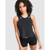 Image de Nike Running AeroSwift Cropped Tank Top - Noir, Noir XS