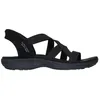 Image de Sandales femme Skechers Reggae Slim Stretch Flex - black