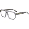 Image de Lunettes de Vue DSQUARED2 D2 0146 57/16/145 KB7 GREY ACETATE FRAMES MAN DSQUARED2 D2 0146 GREY Optical frames 57