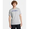 Image de T-shirt - UNDER ARMOUR - UA M SLICED WORDMARK - Manches courtes - Col arrondi - Ajusté