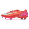 Image de Chaussures de Foot Rouges Homme Nike Zoom Vapor 16 Academy FG/MG