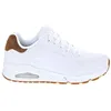 Image de Zapatillas bajas homme Suited On Air - SKECHERS - Blanc - Lacets - Synthétique