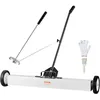 Image de Balai Magnétique à Roues-VEVOR-Capacité de Charge de 249 kg-pour Collecter Les Clous et Les Vis Dans Les Ateliers