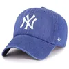 Image de Casquette de baseball - 47BRAND - New York Yankees MLB Lennon Clean Up - Bleu - Mixte - Vintage