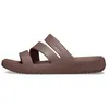 Image de Sandale - CROCS - Getaway - Couleur Truffe - Technologie Free Feel - Semelle coussinée 35 cm