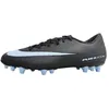 Image de Hommes Nike Chaussure de football Mercurial Vapor TF Textile Lacets Plat - black/ice blue 001