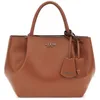 Image de GUESS Sac à main marron pour femme - Amorette Girlfriend Satchel Cognac 320426