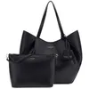 Image de GUESS Sac shopper noir pour femme - Amorette 2 in 1 Tote Bag 319111