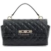 Image de GUESS Sac à épaule bandoulière noir pour femme - Idra Top Handle Flap Bag 325184
