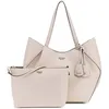 Image de GUESS Sac shopper crème pour femme - Amorette 2 in 1 Tote Bag Light Taupe 320409