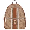 Image de GUESS Sac à dos de loisirs brun clair marron pour femme - Erenia Backpack L Latte Logo 325040
