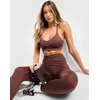 Image de Nike Brassière de sport Training Graphic Swoosh - Marron, Marron XS
