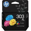 Image de HP 303XL Cartouche d'encre 3 couleurs grande capacité authentique (T6N03AE) - Pour HP Envy Photo 6200 7100 7800 Tango/TangoX